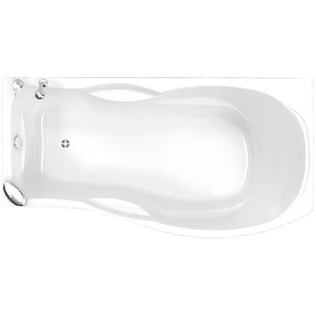 Акриловая ванна BellSan Милен 170x90 L 4627171532459 с гидромассажем 82800₽