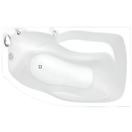 Акриловая ванна BellSan Сати 150х100 L 4627171530400 без гидромассажа 30288₽