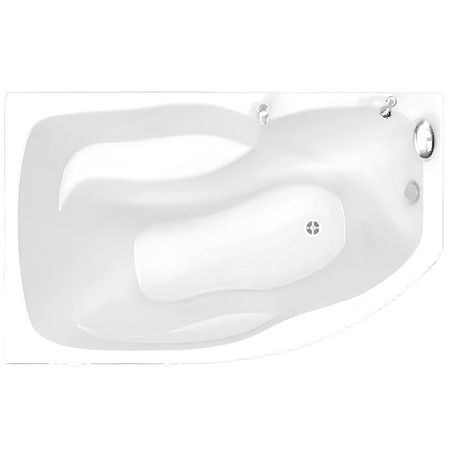 Акриловая ванна BellSan Сати 150х100 R 4627171530417 без гидромассажа 30288₽