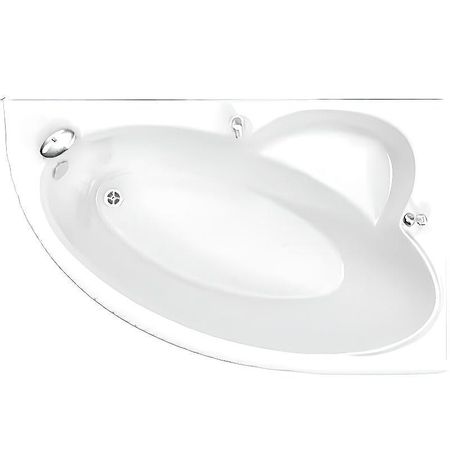 Акриловая ванна BellSan Виола 160х100 L 4627171530141 без гидромассажа