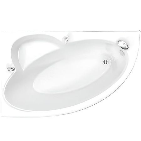 Акриловая ванна BellSan Виола 160х100 R 4627171530158 без гидромассажа