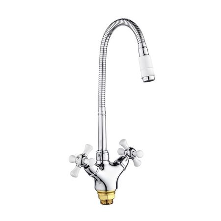Смеситель для кухни Ростовская Мануфактура Сантехники SL92W-279F Хром 3840₽