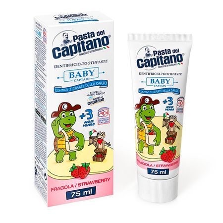 Зубная паста Pasta Del Capitano Pasta del Capitano BABY Strawberry 340₽