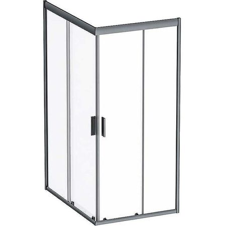 Душевой уголок AMPM Gem 120х90 W90G-404-120290-BT профиль Черный матовый стекло прозрачное 38590₽