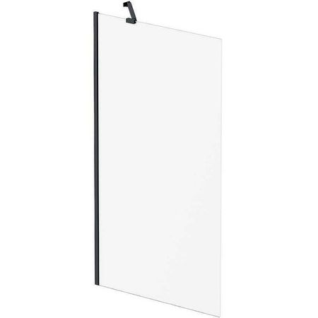 Шторка на ванну AMPM Gem 80 W90BS-080-140BT профиль Черный матовый стекло прозрачное 16290₽