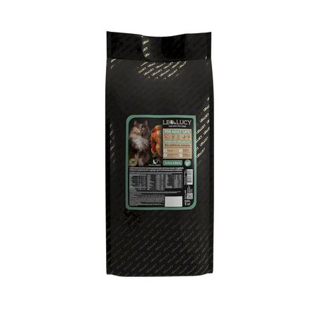 Leo ampLucy сухой полнорационный корм для стерилизованных и пожилых кошек с индейкой ягодами и биодобавками - 5 кг 6093₽