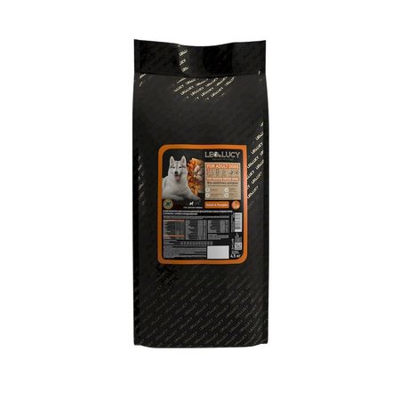 Leo ampLucy сухой полнорационный корм для собак средних пород с кроликом тыквой и биодобавками - 45 кг 4437₽