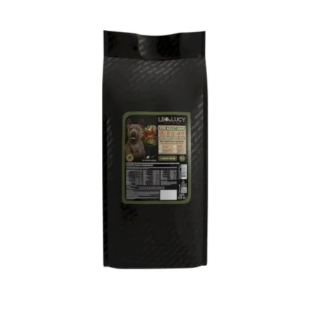 Leo ampLucy сухой полнорационный корм для собак средних пород с ягненком травами и биодобавками - 45 кг 3993₽
