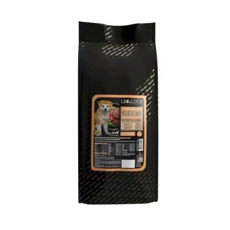 Leo ampLucy сухой полнорационный корм для щенков мясное ассорти с овощами и биодобавками - 12 кг 10674₽