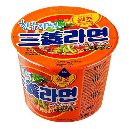 Лапша Samyang Биг Боул острая со вкусом говядины 115гр