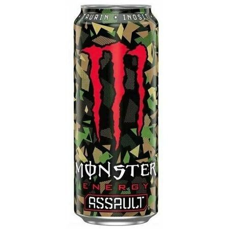 Энергетический напиток Monster Energy Assault, 500мл