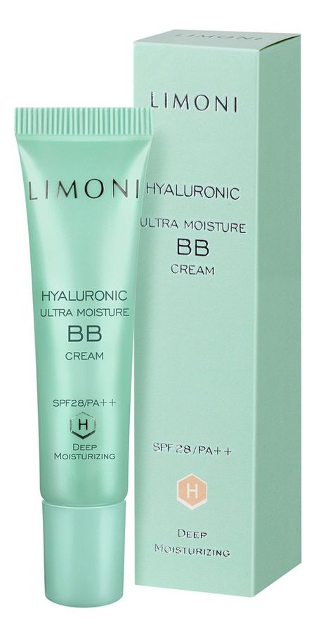 Ультраувлажняющий BB крем для лица с гиалуроновой кислотой Hyaluronic Ultra Moisture Cream SPF28 PA++: Крем 15мл