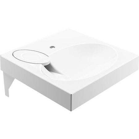 Раковина Paola Liguria 60x60 на стиральную машину Белая глянцевая 10489₽