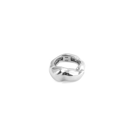 Mineral Weather Серебряное форменное кольцо на мизинец
