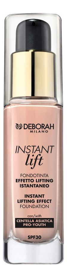 Тональная лифтинг-основа для лица Instant Lift Effect Foundation SPF30 30мл: 01 Fair