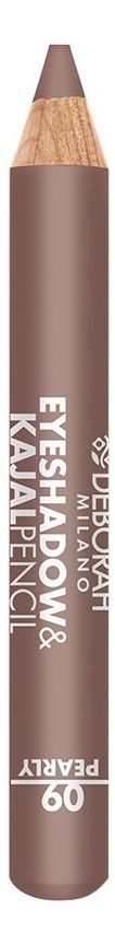 Тени-карандаш для век 2 в 1 Eyeshadow &amp; Kajal Pencil 2г: 09 Gold Finish Pearly