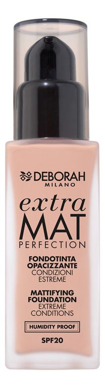 Тональная основа для лица матирующая Extra Mat Perfection Foundation SPF20 30мл: 01 Fair