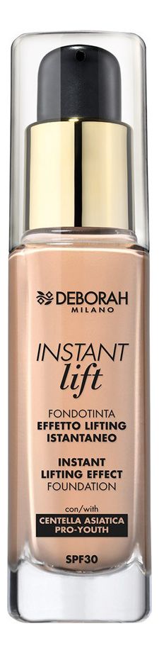 Тональная лифтинг-основа для лица Instant Lift Effect Foundation SPF30 30мл: 02 Beige