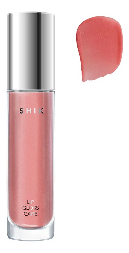 Ухаживающий блеск для губ Intense Lip Gloss Care 5г: 01 Нежный молочно-розовый