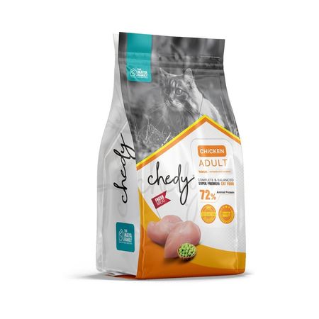 Chedy Adult полнорационный сухой корм для кошек с курицей - 5 кг