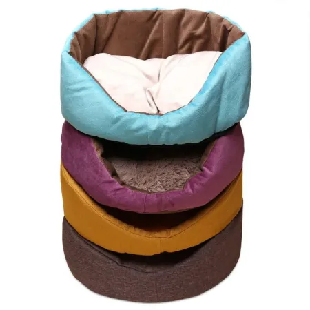 Lion лежанка Милка LM4070-000 для собак мелких пород и кошек, цвет в ассортименте - 38x27x15 см