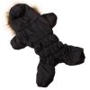Lion Winter комбинезон LP070 для собак мелких пород, унисекс, зимний, черный - XS