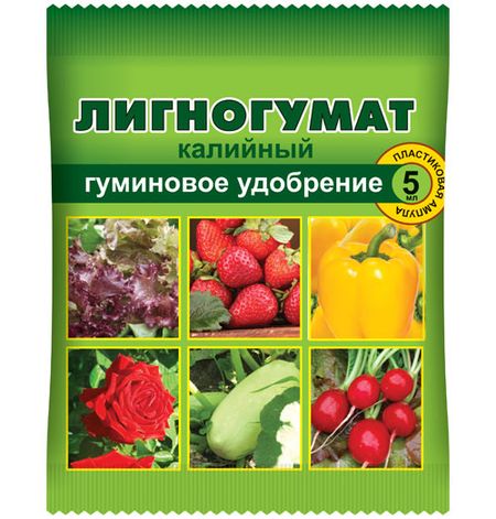 Удобрение Лигногумат калийный амп10 мл 29₽