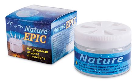 Гель-репелент на эфирных маслах NATURE EPIC 50 мл 145₽