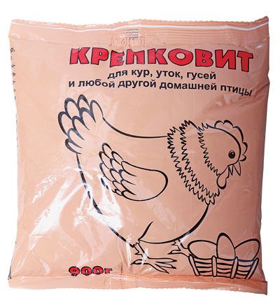 Кормовая добавка Крепковит для кур уток и гусей 900 гр 139₽
