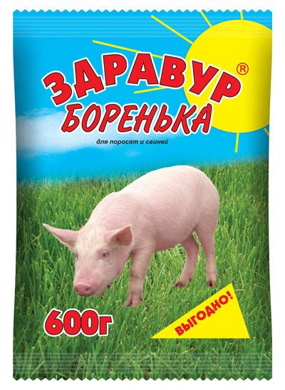 Кормовая добавка Здравур Боренька 600 гр пакет 159₽