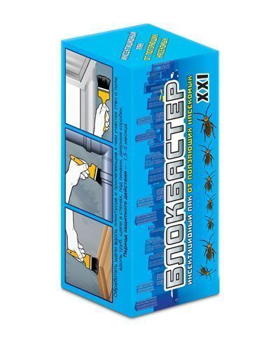 Блокбастер XXI инсектицидный лак от тараканов флакон 100 мл 199₽