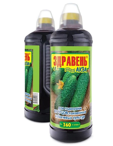Удобрение Здравень АКВА для огурцов 18 л 349₽