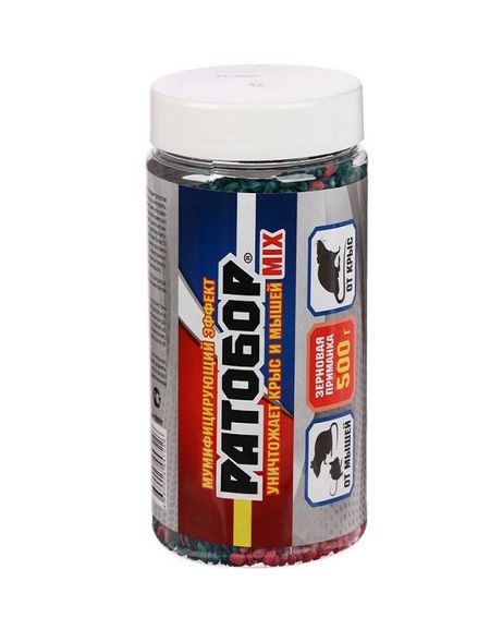 Ратобор MIX зерновая приманка банка 500 гр 155₽