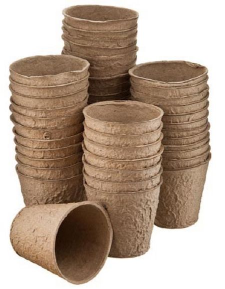 Торфяной горшочек 50х50 упак 24 шт умный огород 69₽