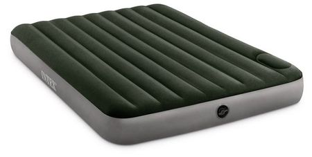 Матрас надувной двуспальный INTEX Queen Downy, 152х203х25 см