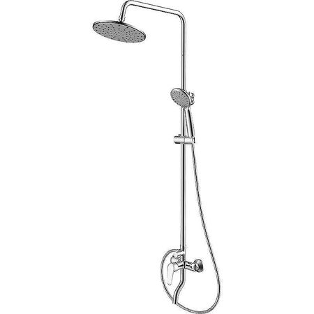 Душевая система Dorff Prime D0740900 Хром Серый 10476₽