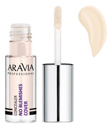 Консилер для лица водостойкий Concealer No Blemish Cover 5мл: 01 слоновая кость