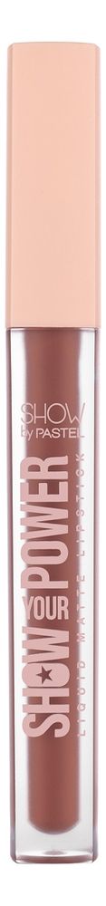 Жидкая матовая помада для губ Show Your Power Liquid Matte Lipstick 4,1г: 603 Autumn