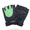 Перчатки для фитнеса Atemi AFG06GNS, черно-зеленые, размер S