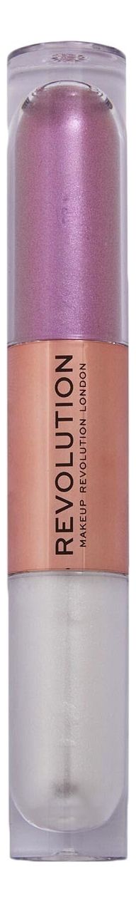 Жидкие тени для век 2 в 1 Double Up Liquid Eyeshadow 4,4мл: Subliminal Lilac