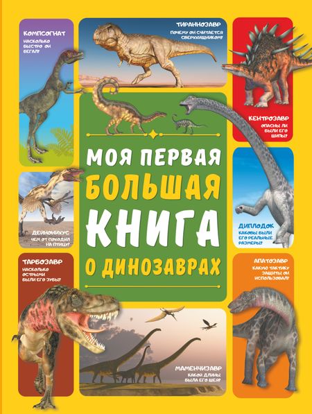 Ирина Геннадьевна Барановская Моя первая большая книга о динозаврах