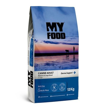 Myfood Canine Adult Medium amp Large Breed Multi-Dog with Lamb amp Rice полнорационный сухой корм для собак средних и крупных пород с ягненком и рисом 7301₽