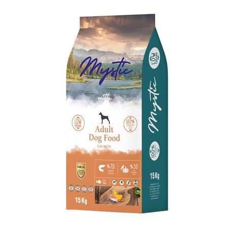 Mystic Adult Dog Food Salmon полнорационный сухой корм для собак, с лососем