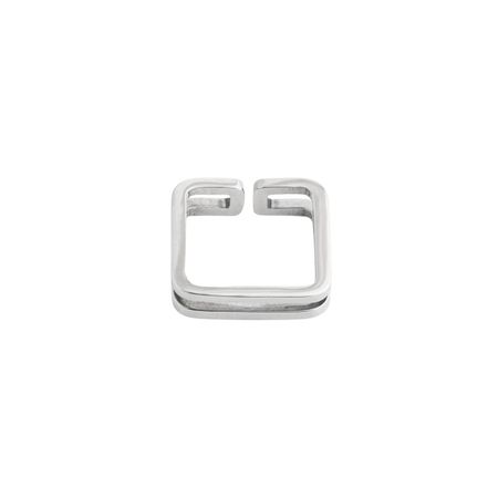 Philippe Audibert Квадратное кольцо Una с серебряным покрытием