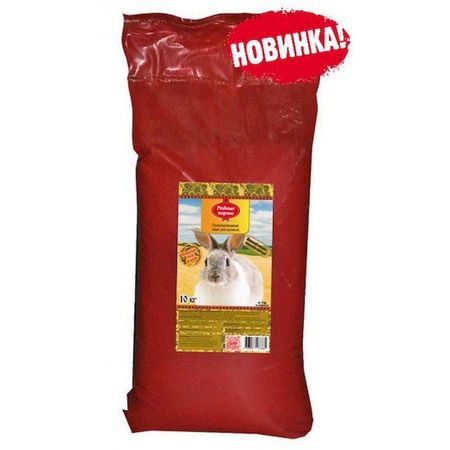 Родные Корма корм гранулированный для кроликов - 10 кг 1458₽