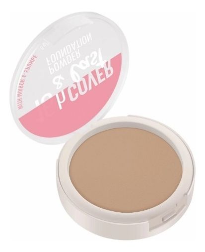 Пудровая тональная основа 16h Cover &amp; Last Powder Foundation 8г: No 11