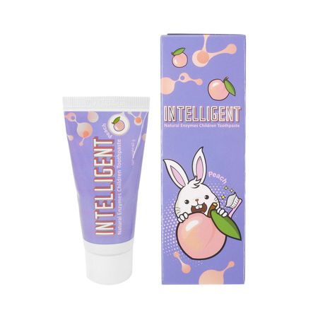 Зубная паста Intelligent Intelligent Natural Enzymes Children со вкусом персика