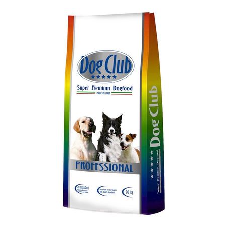 Dog Club Fitness Chicken полнорационный сухой корм для собак с нормальной активностью, с курицей