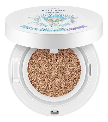 Тональный кушон для лица Real Fit Moisture Cushion SPF50+ PA+++ 15г: 23 Deep Beige