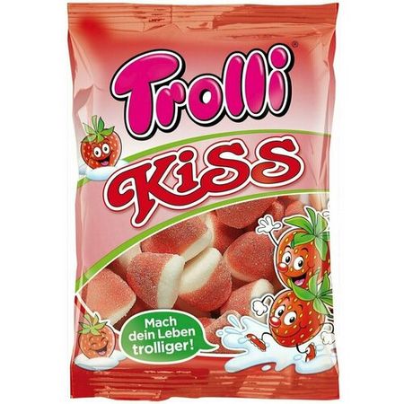 Мармелад Trolli Клубничный поцелуй, 100 г